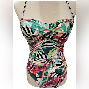La Blanca tropical One piece swimsuit size 6